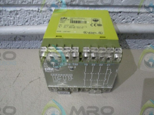 PILZ PNOZ 1 24 V DC 3S10 SAFETY RELAY UNMP
