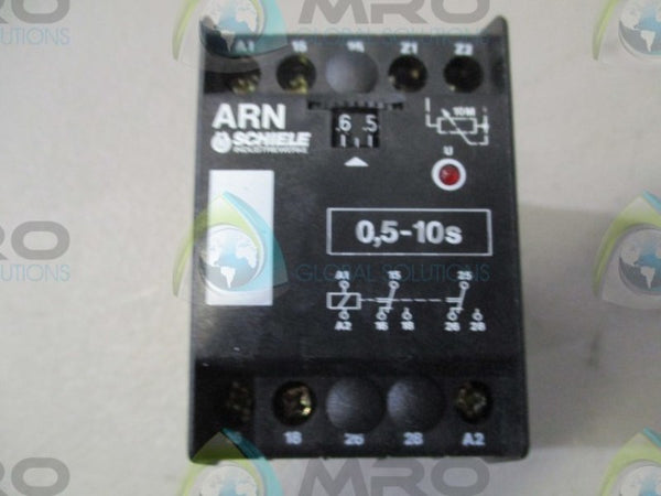 SCHIELE ARN 2.409.550.02 TIMER RELAY VDE 0435 VDE 0110 NSNP