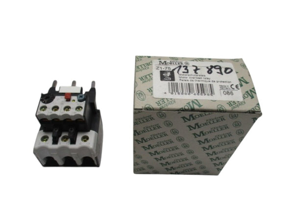 KLOCKNER MOELLER ZI-75 OVERLOAD RELAY 60-75A NSMP