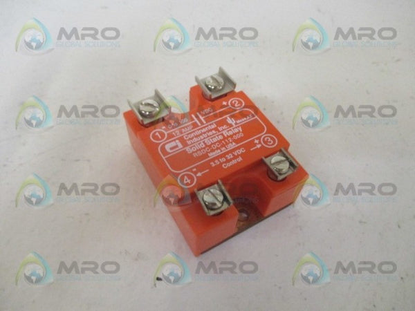 CONTINENTAL INDUSTRIES RSDC-DC-112-000 SOLID STATE RELAY NSNP
