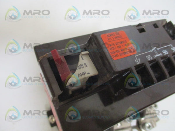 KLOCKNER MOELLER Z4-140K-NA OVERLOAD RELAY 140A (AS PICTURED) NSMP
