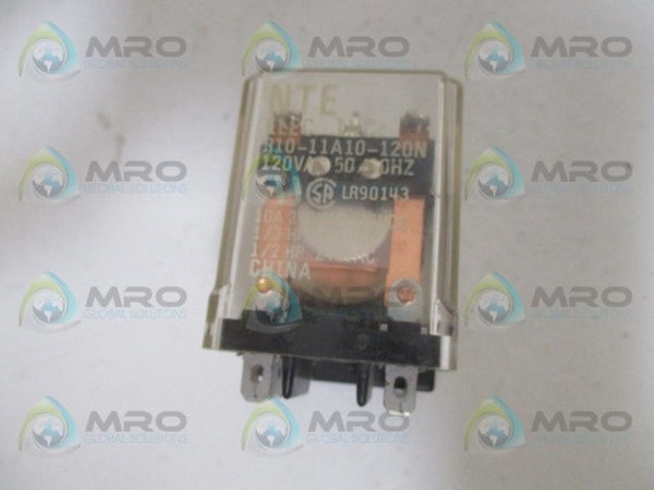NTE ELECTRIC R10-11A10-120N RELAY 120VAC UNMP