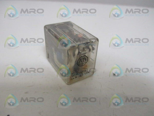 ALLEN BRADLEY 700-HC14Z12 SER. A RELAY 12VDC UNMP