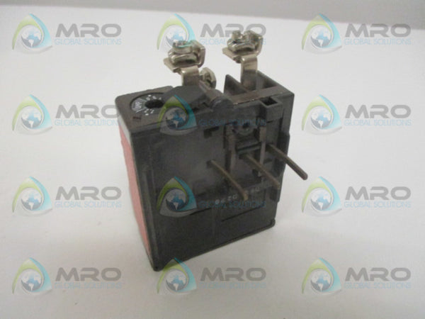 KLOCKNER MOELLER Z0-1,2-CNA BITMETAL RELAY 0,6-1,2A NSMP