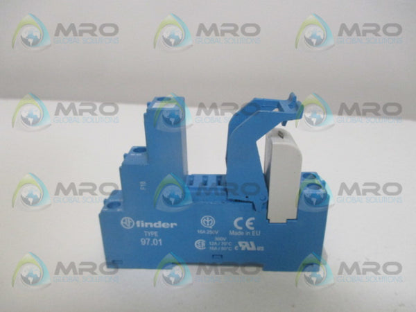 FINDER 97.01 RELAY SOCKET 12A 300V UNMP