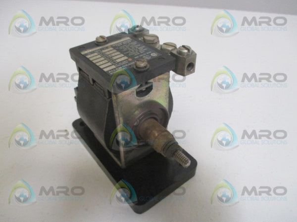 ALLEN BRADLEY 809-A10E SER. A TRIP CURRENT RELAY UNMP