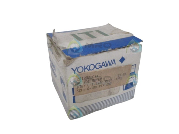YOKOGAWA 251230LCXX PANEL METER 0-100% AC VM NSMP