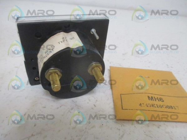 YOKOGAWA 251230LCXX PANEL METER 0-100% AC VM NSMP