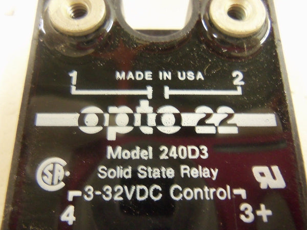 OPTO 22 240D3 SOLID STATE RELAY NSMP