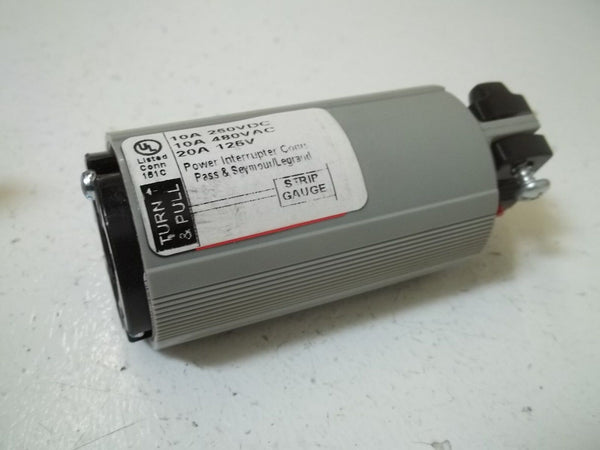 PASS & SEYMOUR 23002-N CONNECTOR POWER INTERRUPTER UNMP