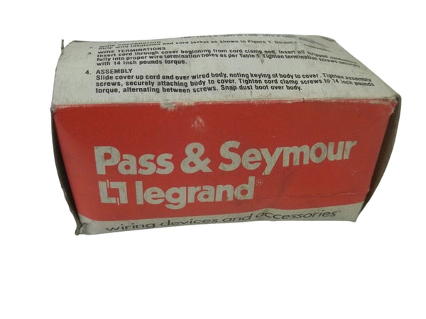 PASS & SEYMOUR L820-C TURNLOK CONNECTOR 2-POLE, 3-WIRE NSMP
