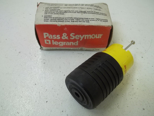 PASS & SEYMOUR L820-C TURNLOK CONNECTOR 2-POLE, 3-WIRE NSMP