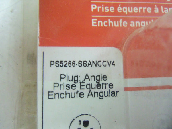 PASS & SEYMOUR LEGRAND PS5266-SSANCCV4 PLUG NSNP IN NSMP
