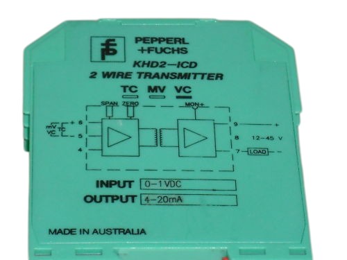 PEPPERL+FUCHS KHD2-ICD 2 WIRE TRANSMITTER UNMP