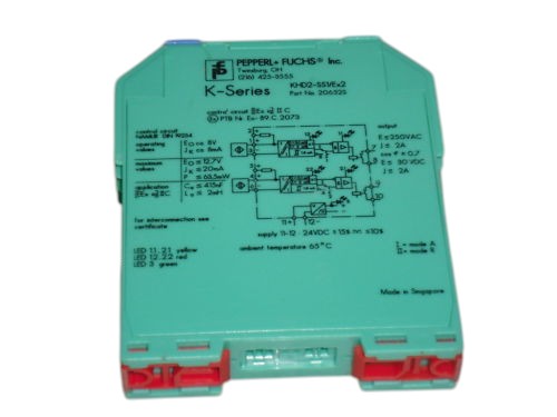 PEPPERL+FUCHS KHD2-SS1/Ex2 BARRIER TRANSFORMER 20652S UNMP