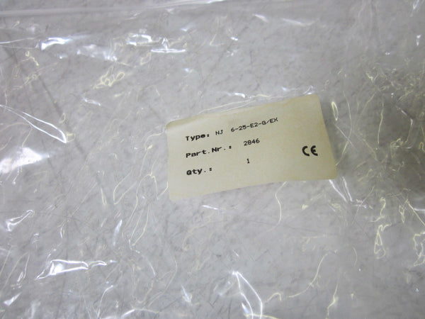 PEPPERL+FUCHS NJ6-25-E2-5/EX PROXIMITY SWITCH NSMP