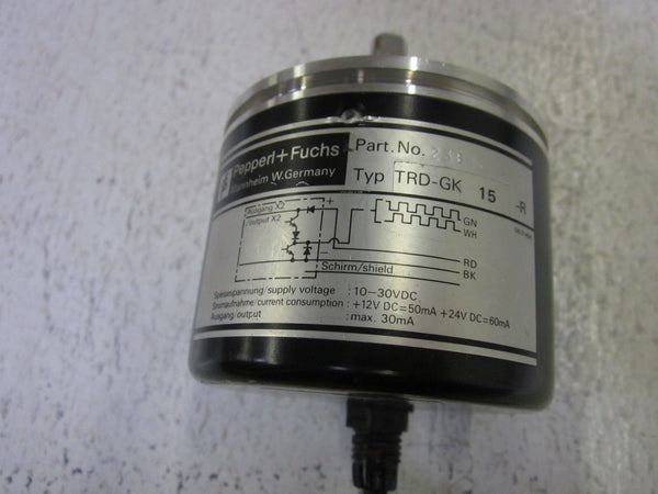 PEPPERL+FUCHS TRD-GK 15-R INCREMENTAL ENCODER UNMP