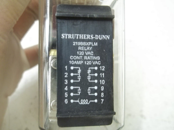 STRUTHERS-DUNN 219BBXPLM RELAY 120VAC UNMP