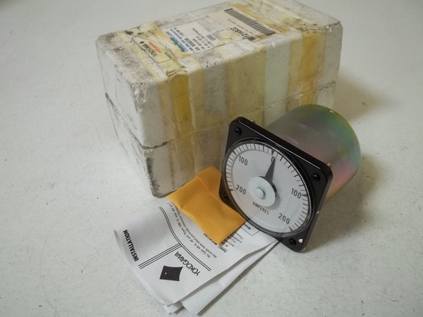 YOKOGAWA 103121GBRL PANEL METER 200-0-200 NSMP