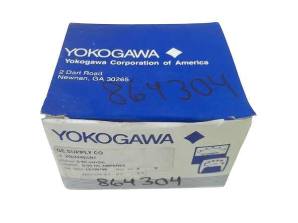 YOKOGAWA 250324ECNT 0-50 D-C AMPERES NSMP