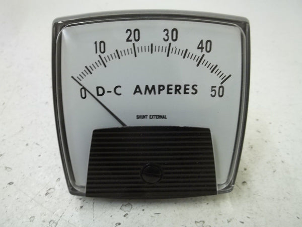YOKOGAWA 250324ECNT 0-50 D-C AMPERES NSMP