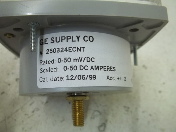 YOKOGAWA 250324ECNT 0-50 D-C AMPERES NSMP