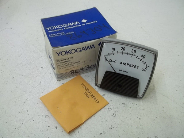 YOKOGAWA 250324ECNT 0-50 D-C AMPERES NSMP