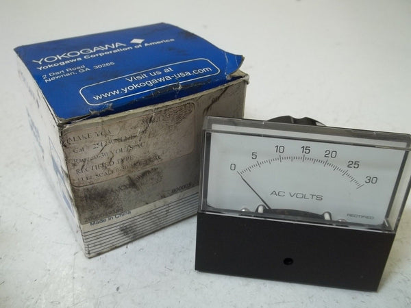YOKOGAWA 251230NLNL AC VOLTS 0-30 NSMP