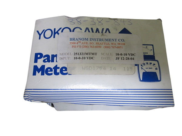 YOKOGAWA 251321MTMT PANEL METER NSMP