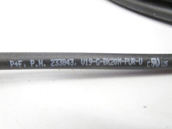 PEPPERL+FUCHS V19-G-BK20M-PUR-U NSMP