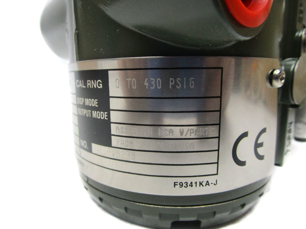 YOKOGAWA EJA430A-DAS4B-92NA/FF1/D1 NSMP