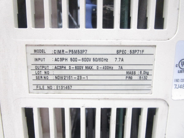 YASKAWA CIMK-P5M53P7 500-600V 7.7A NSNP