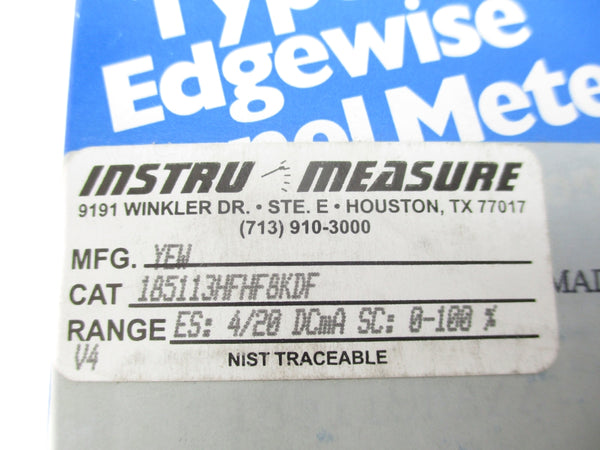 YOKOGAWA 185113HFHF8KDF 0-100 NSMP