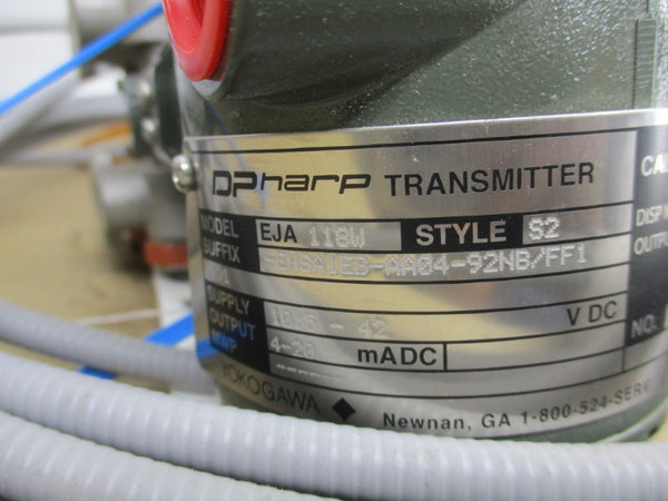 YOKOGAWA EJA118W-S2-EHSA1EB-AA04-92NB/FF1 10.5-42VDC NSNP