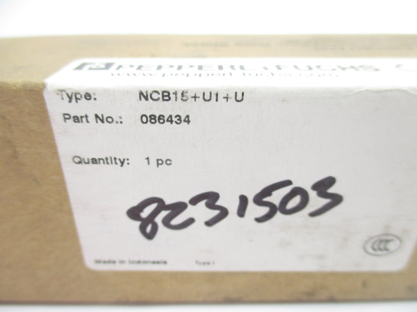 PEPPERL+FUCHS NCB15-U1-U 086434 20-300VDC NSMP