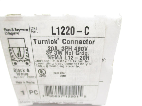 PASS&SEYMOUR L1220-C 480V 20A NSMP