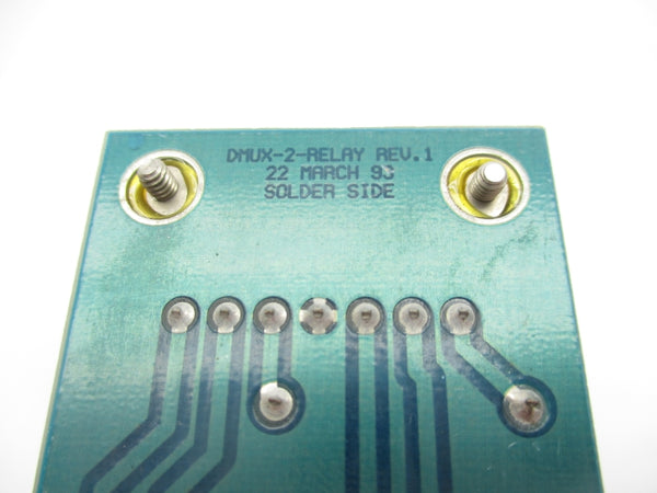 WEED FIBER OPTICS 170089 DMUX-2-RELAY REV. 1 UNMP