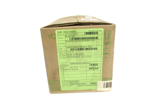 YOKOGAWA EJA430E-DAS4G-912EB/FF1/D1 NSFS