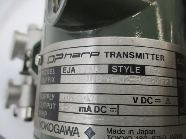 YOKOGAWA EJA438W-DASA1FB-AA02-92EA/FF1 10.5-42VDC NSMP