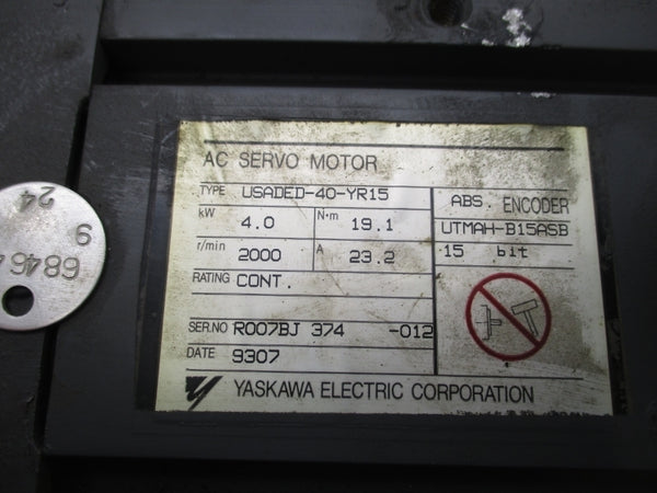 YASKAWA USADED-40-YR15 23.2A UNMP