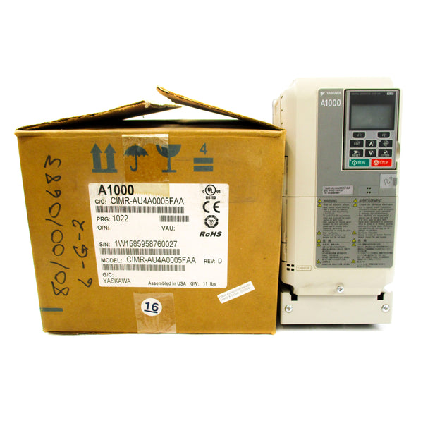 YASKAWA CIMR-AU4A0005FAA 380V-480V 5.9/4.4A NSMP