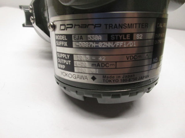 YOKOGAWA EJA530A-DBS7N-02NN/FF1/D1 PRESSURE TRANSMITTER NSMP