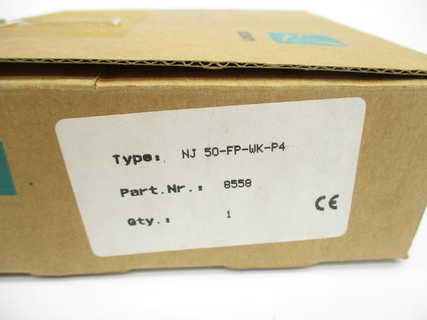 PEPPERL+FUCHS NJ50-FP-WK-P4 18459 NSMP