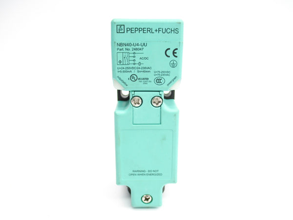 PEPPERL+FUCHS NBN40-U4-UU 248047 24-230VAC UNMP