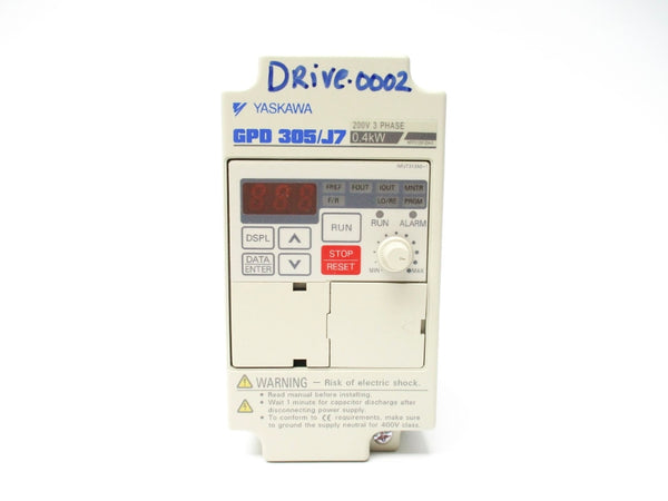 YASKAWA CIMR-J7AM20P4 200-230V 3.9A NSNP