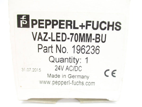 PEPPERL+FUCHS VAZ-LED-70MM-BU 196236 24VAC/DC NSMP