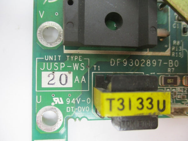 YASKAWA JUSP-WS20AA (AS PICTURED) REV. B0 UNMP