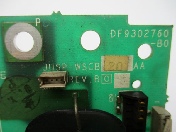 YASKAWA JUSP-WSCB20AA (AS PICTURED) REV. B0 UNMP