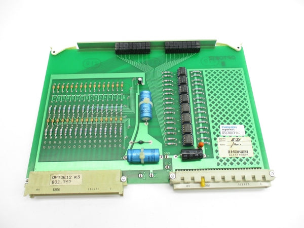 HEINEN ELEKTRONIK OPTO-E12 832.752 NSMP