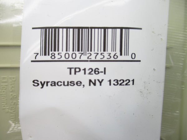 PASS & SEYMOUR TP126-I (IVORY) (PKG OF 19) NSMP